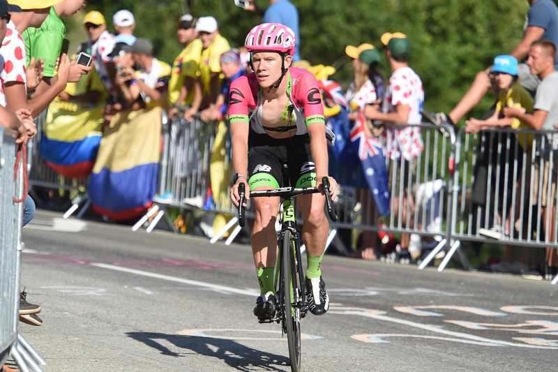 Američan Lawson Craddock pomohl zachránit velodrom v rodném Houstonu.