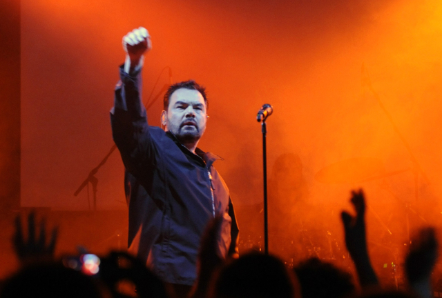 Frontman kapely Alphaville Marian Gold.
