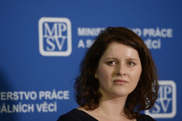 Ministryně práce a sociálních věcí Jana Maláčová.