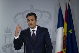 Španělský premiér Pedro Sánchez.