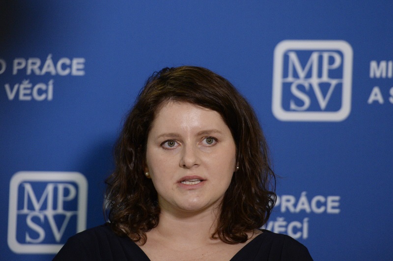 Nová ministryně práce a sociálních věcí Jana Maláčová.