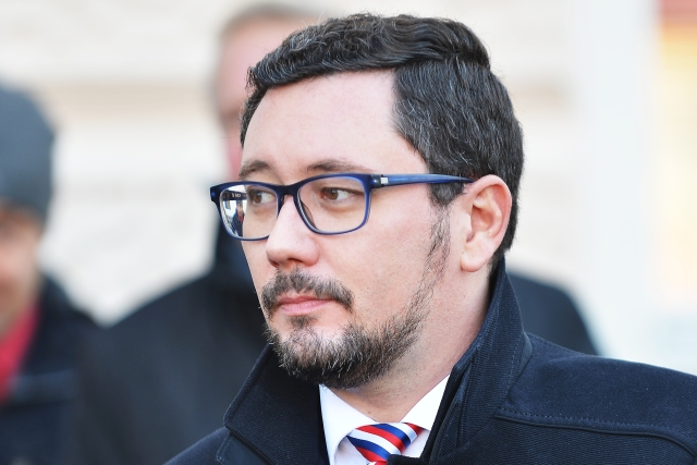 Jiří Ovčáček, mluvčí prezidenta České republiky.