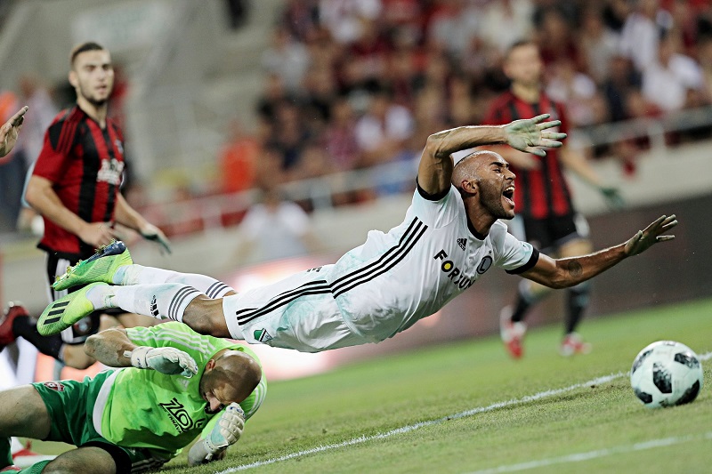 Fotbalisté Legie Varšava na odvetné utkání v Trnavě dlouho nezapomenou.
