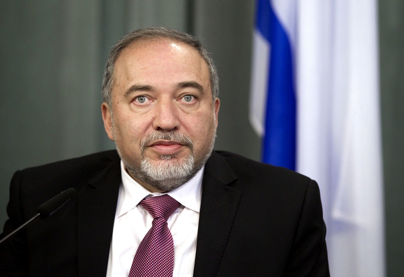 Izraelský ministr obrany Avigdor Lieberman.