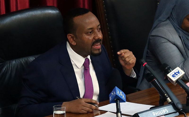 Etiopský premiér Abiy Ahmed.
