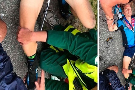 Olympijský vítěz v biatlonu Pepe Fremling si přivodil kuriózní zranění.