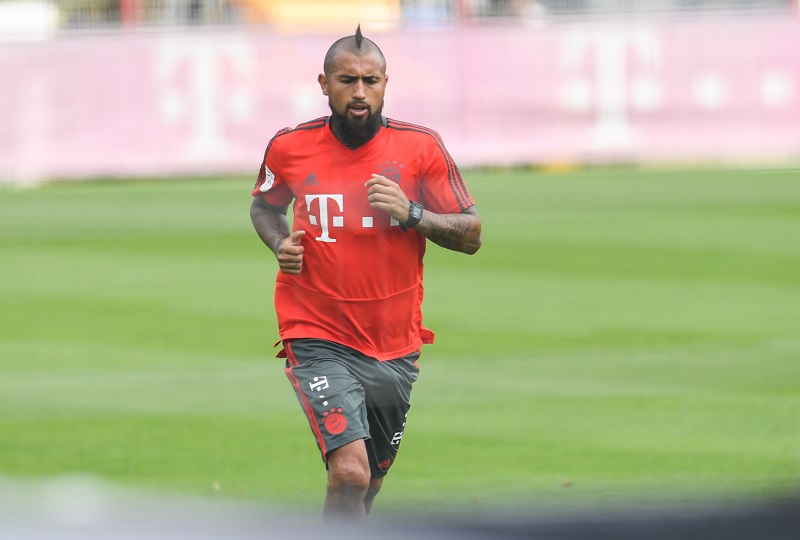 Arturo Vidal ještě v dresu Bayernu.