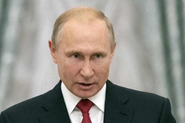 Ruský prezident Vladimír Putin. Ruský prezident Vladimír Putin.