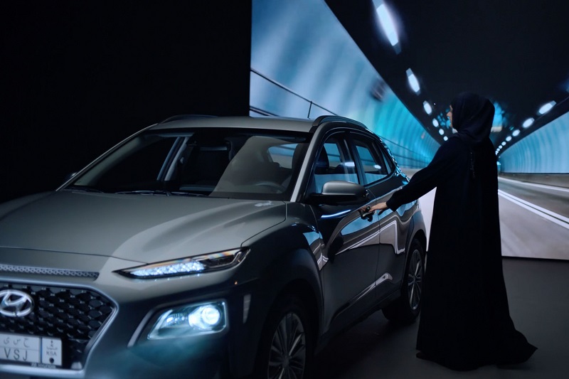 Hyundai podporuje kampaní lepší budoucnost pro saúdské ženy.