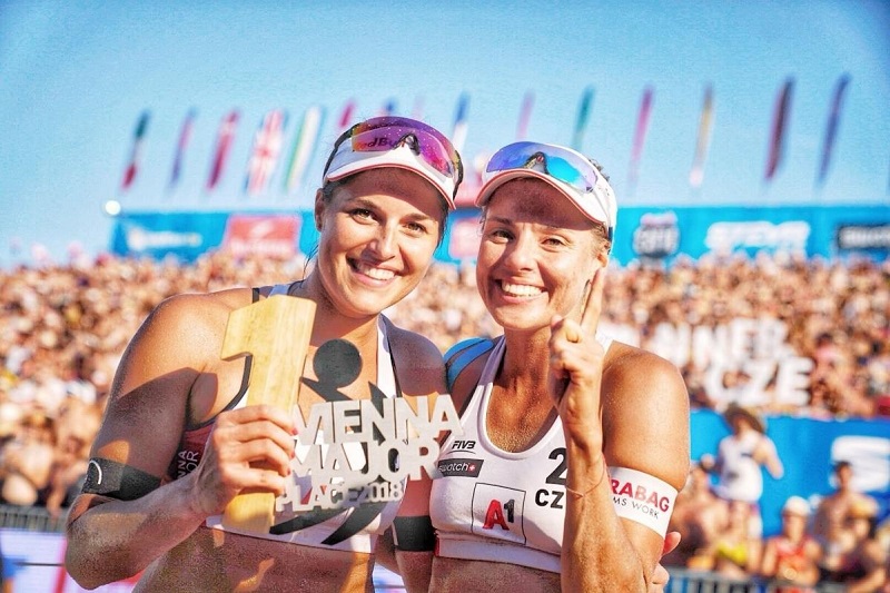 Barbora Hermannová a Markéta Nausch Sluková se poprvé objevily na čele žebříčku.