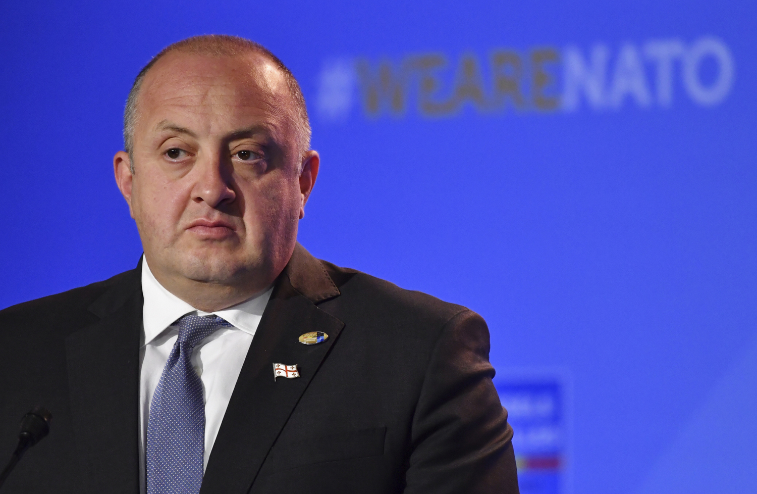 Gruzínský prezident Giorgi Margvelašvili.
