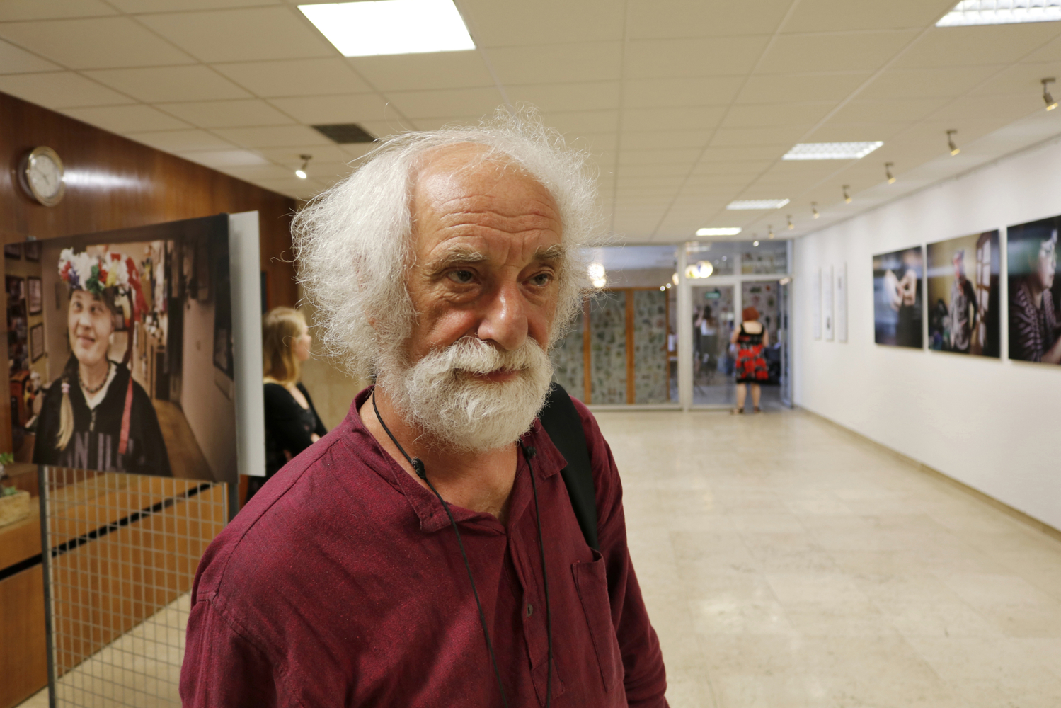 Fotograf a pedagog Jindřich Štreit.