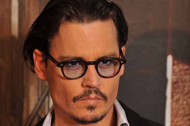 Herec Johny Depp na archivním snímku.