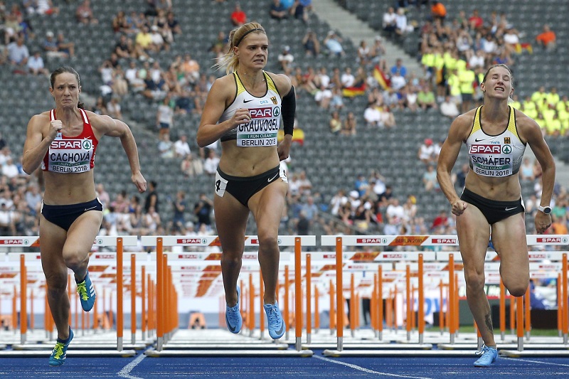 Atletika Eva Staňková a Lukáš Hodboď budou ve svých disciplínách bojovat o medaile (ilustrační foto).