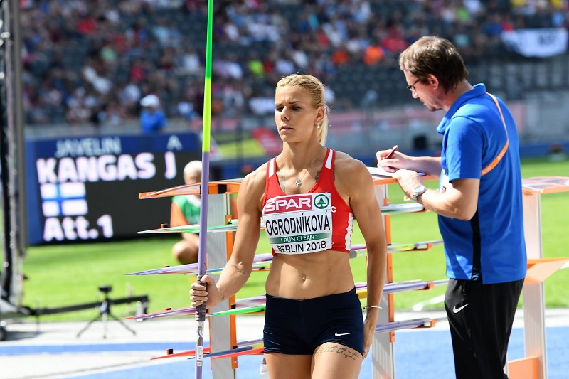 Nikola Ogrodníková je podle Rudolfa Černého nadějnou oštěpařkou.