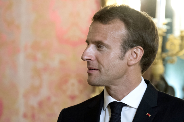 Francouzský prezident Emmanuel Macron. Francouzský prezident Emmanuel Macron.