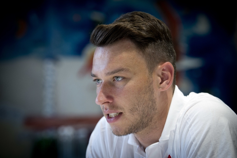 Brankář Jiří Pavlenka. 