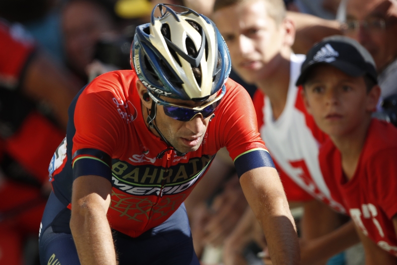Cyklista Vincenzo Nibali.