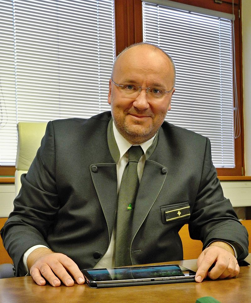 Nový generální ředitel Lesů České republiky Josef Vojáček.