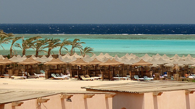 Egyptské letovisko Marsá Alam.