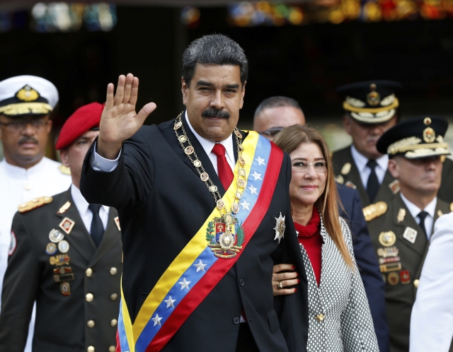 Venezuelský prezident Nicolás Maduro.
