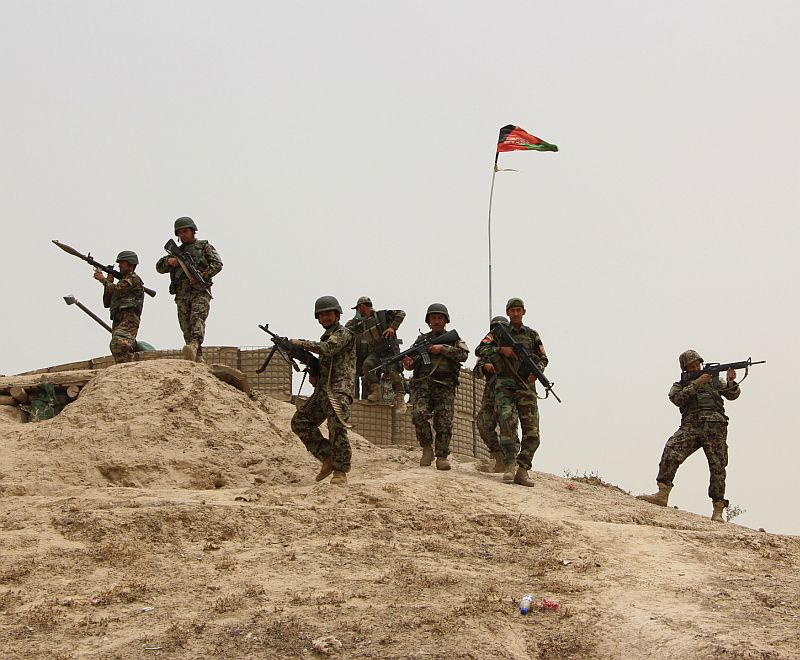 Vojáci afghánské armády.