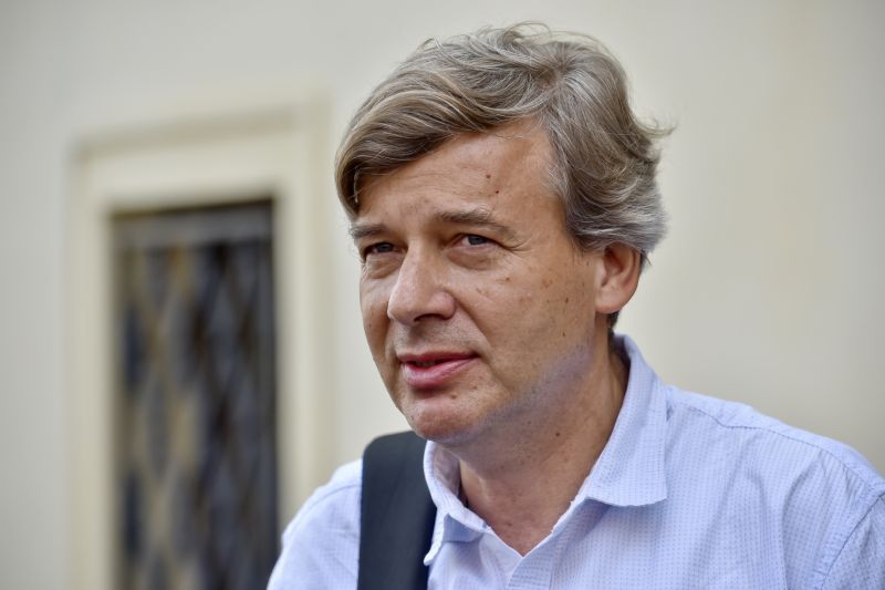 Martin Junek z bytového družstva Svatopluk.