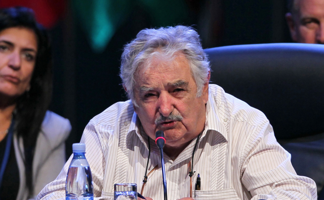 Bývalý vůdce Uruguaye José Mujica.