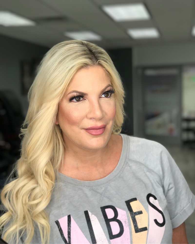Tori Spelling. 