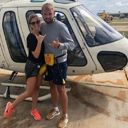 ... se proletěli i helikoptérou.