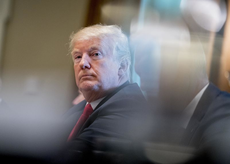 Americký prezident Donald Trump. 