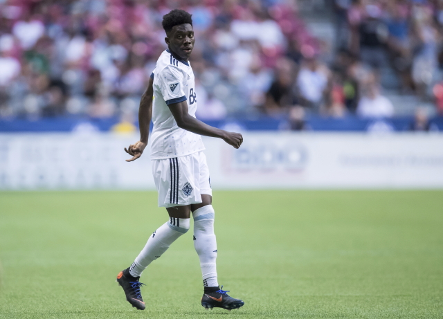 Sedmnáctiletý talent Alphonso Davies.
