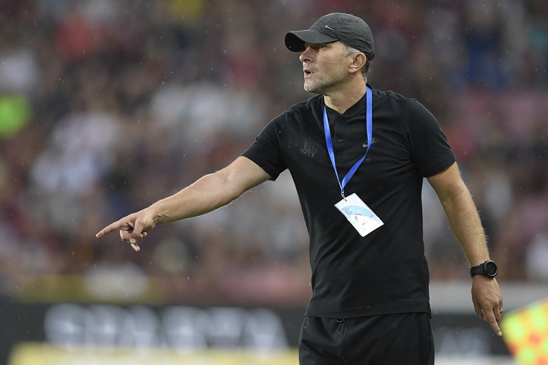 Trenér opavských fotbalistů Roman Skuhravý.