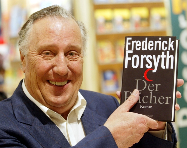 Britský spisovatel Frederick Forsyth. Britský spisovatel Frederick Forsyth.
