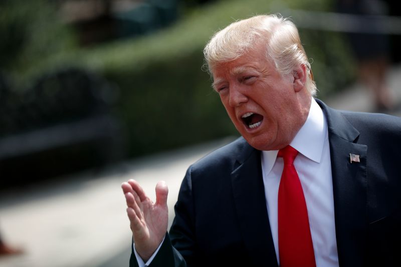 Americký prezident Donald Trump. Americký prezident Donald Trump.