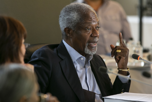 Kofi Annan. Kofi Annan.