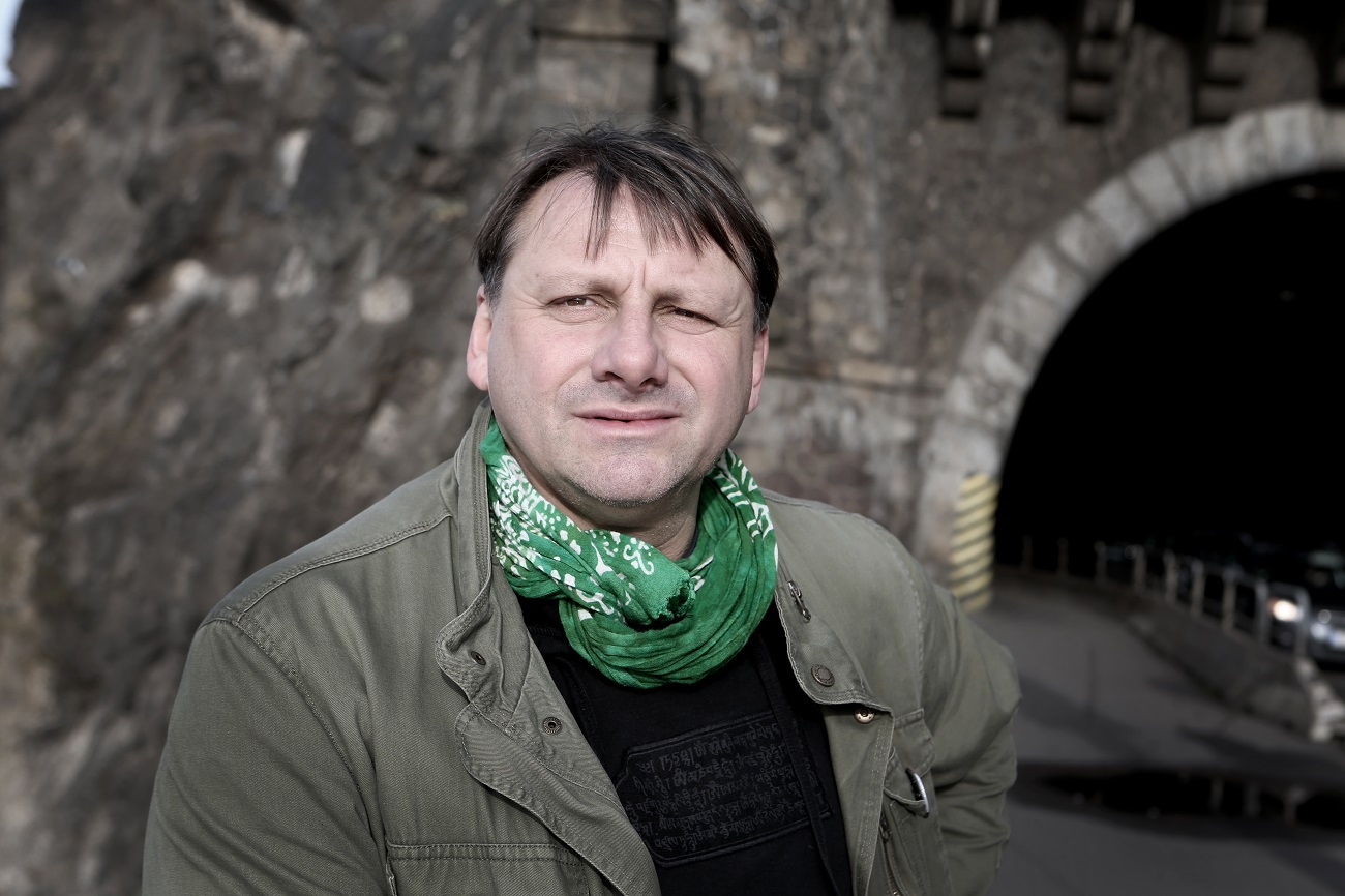 Herec Radek Holub.