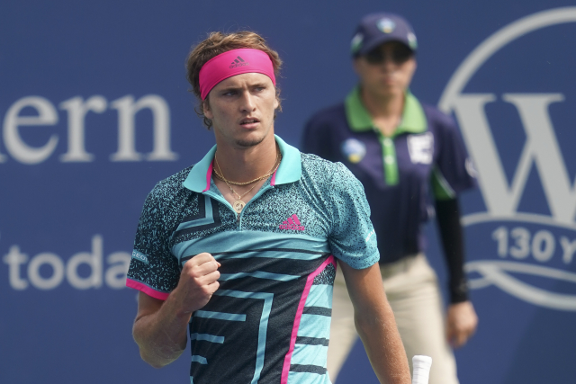 Německý talent Alexander Zverev.