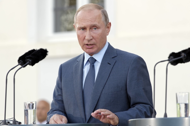Ruský prezident Vladimir Putin.