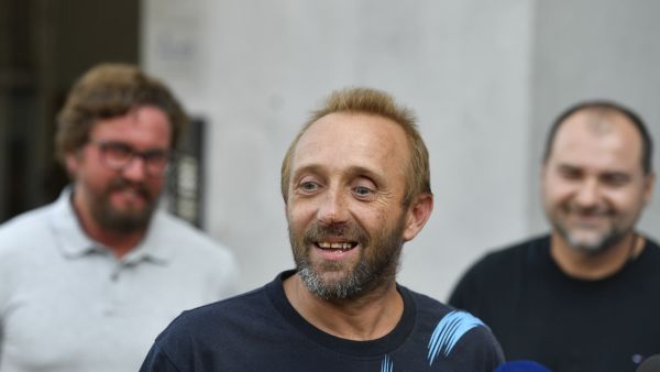 Český řidič kamionu Martin Kučera.