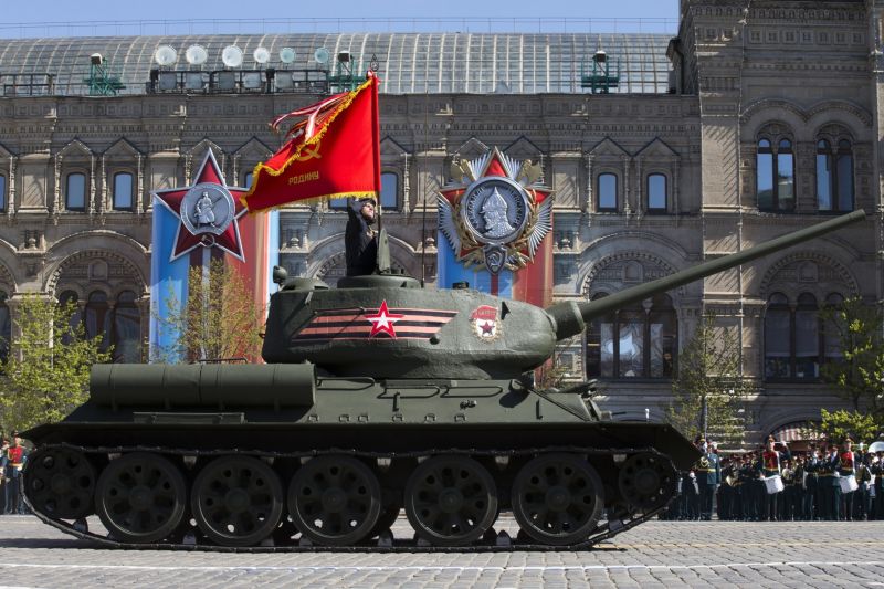 Tank T-34.