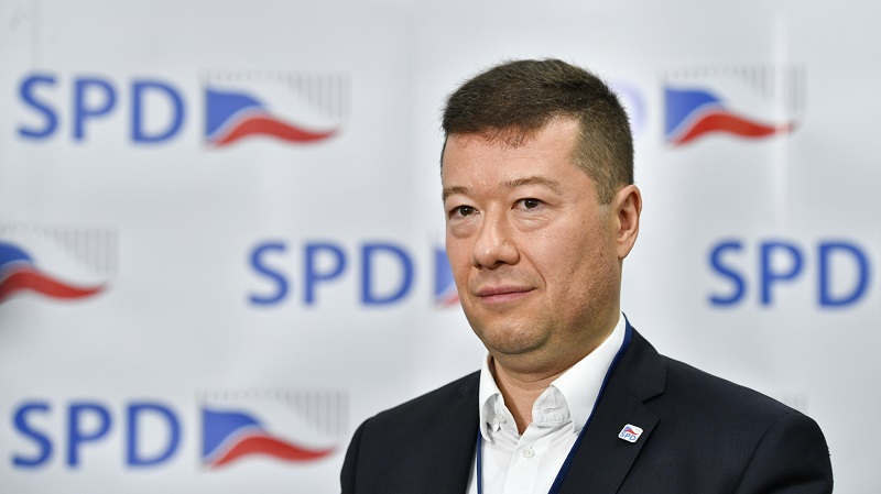 Kdy se Nejvyšší správní soud bude zabývat návrhem na pozastavení strany SPD Tomia Okamury, zatím není jasné.
