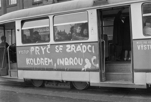 Snímek pořízený během srpna 1968.
