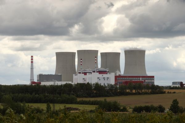 Jaderná elektrárna Temelín.