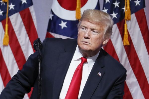 Americký prezident Donald Trump. Americký prezident Donald Trump.