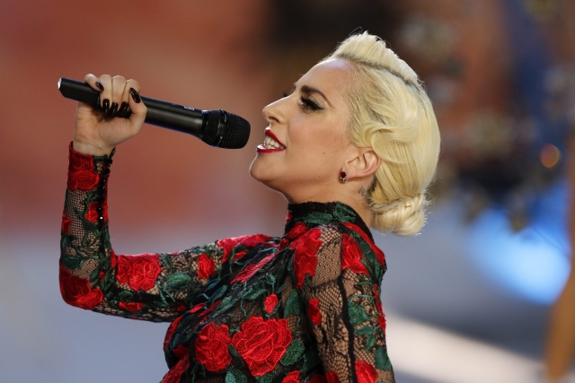 Zpěvačka Lady Gaga.