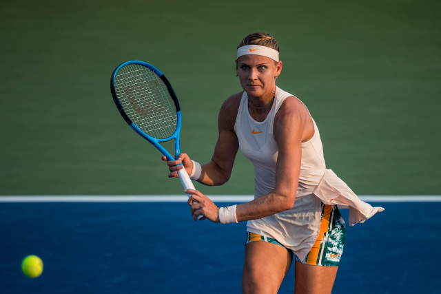 Lucie Šafářová na letošním US Open.