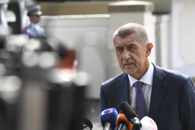 Český premiér Andrej Babiš.