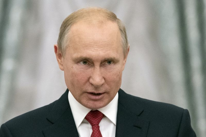 Ruský prezident Vladimir Putin.