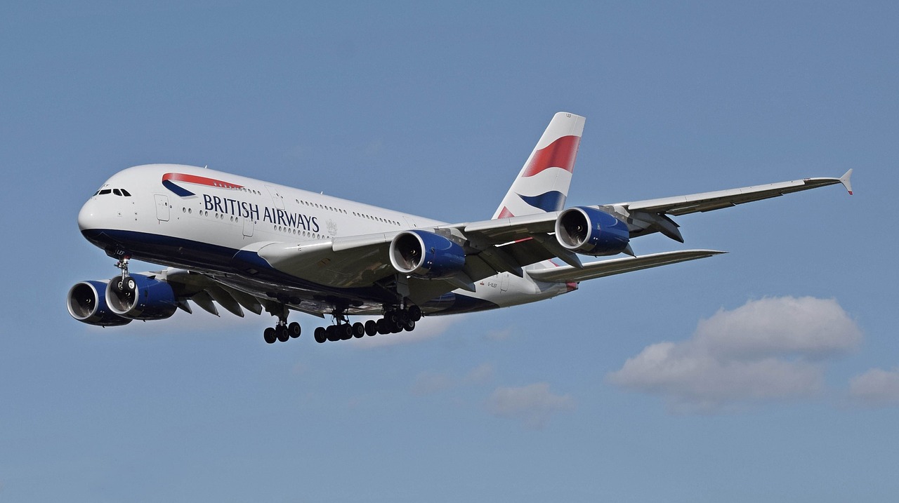 Letoun společnosti British Airways.